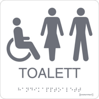 Toalett rullstol Dam/Herr
