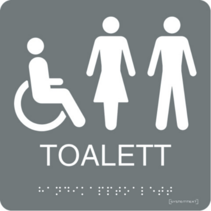 Toalett rullstol Dam/Herr