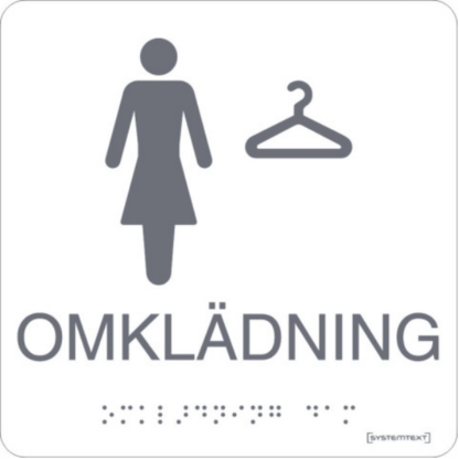 Omklädning damer