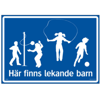 Lekande barn