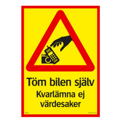 Töm bilen själv