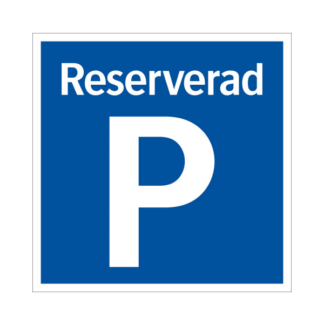 Reserverad parkering