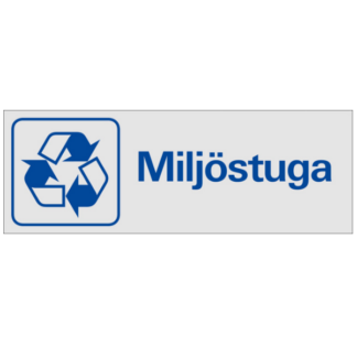 Symbolskylt Miljöstuga
