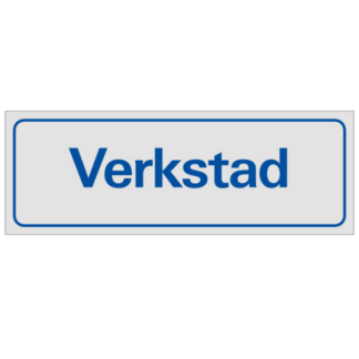 Symbolskylt Verkstad