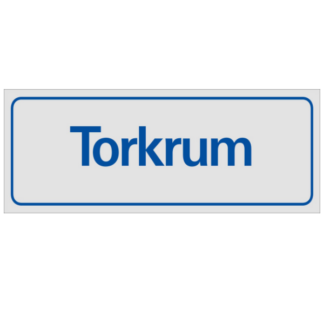 Symbolskylt Torkrum