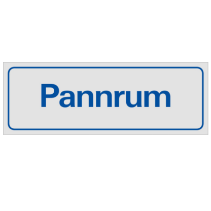 Symbolskylt Pannrum