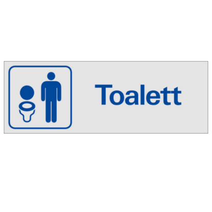 Symbolskylt Herrtoalett