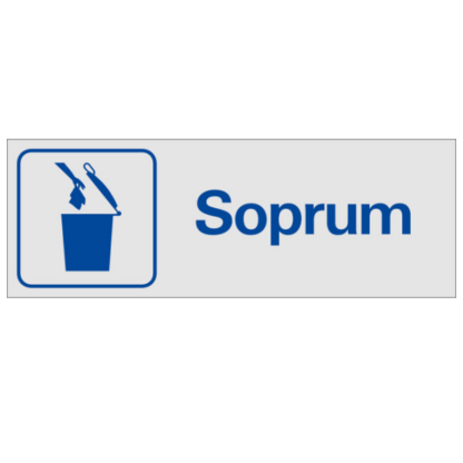 Symbolskylt Soprum