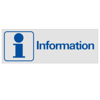 Symbolskylt Information