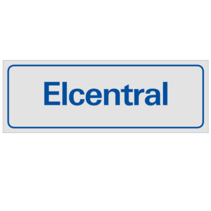 Symbolskylt Elcentral