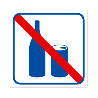 Pictogram Förtäring av dryck förbjuden