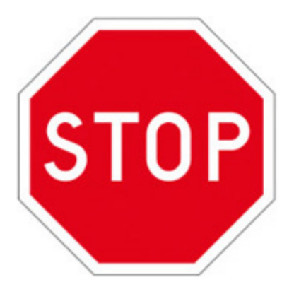 Vägmärken Stopplikt