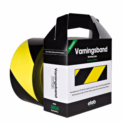 Varningsband Gul/Svart