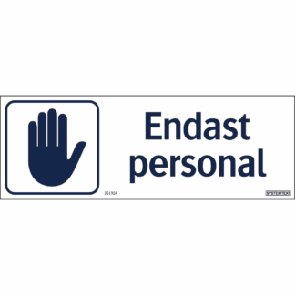 Endast personal