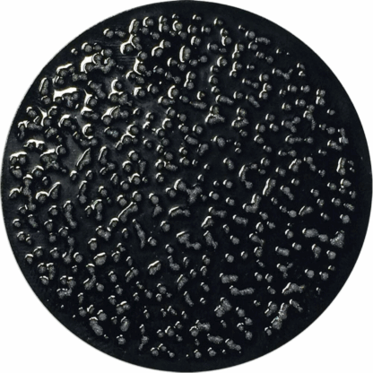 Kontrast och halkprick svart inomhus - 50 mm i diameter, med en baksida av aluminium belagd med klister.