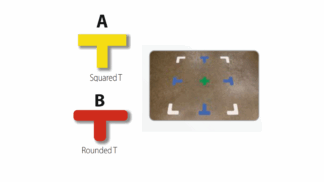 Golvmarkering Shapes T