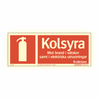Supernova® Brand Kolsyresläckare AFS
