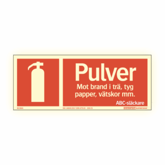 Supernova® Brand Pulversläckare AFS
