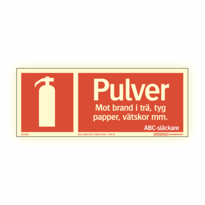 Supernova® Brand Pulversläckare AFS