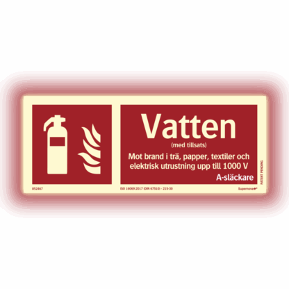 Supernova+® Vattensläckare ISO