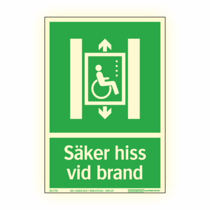 Supernova® Säker hiss vid brand