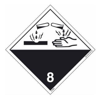 ADR Frätande ämnen nr 8