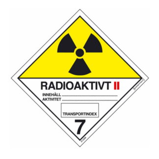 ADR Radioaktiva ämnen nr 7B