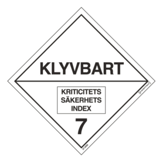 ADR Radioaktiva ämnen nr 7E