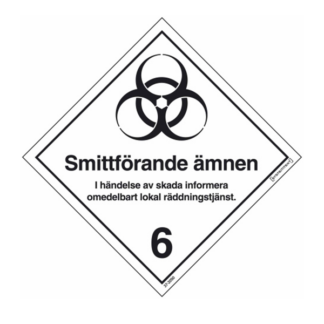 ADR Smittförande ämnen nr 6.2