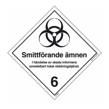 ADR Smittförande ämnen nr 6.2