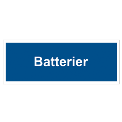 Batterier