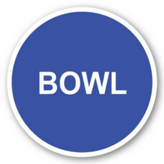 Golvmarkering Bowl