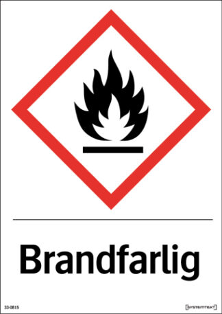 Brandfarligt