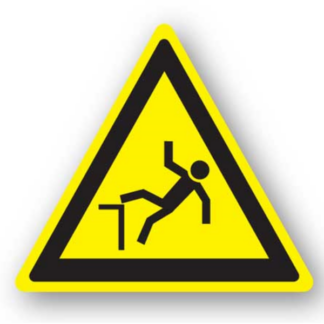 Golvmarkering Varning Fallrisk