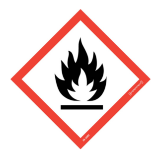 Faropiktogram CLP Brandfarlig GHS02