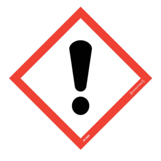 Faropiktogram CLP Skadlig GHS07