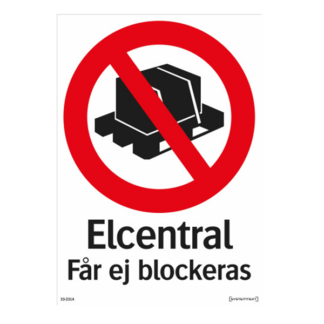 Förbud Elcentral får ej blockeras