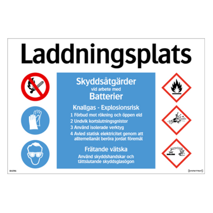 Förbud/Varning/Påbud Laddningsplats