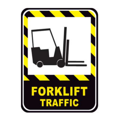 Golvmarkering Forklift traffic