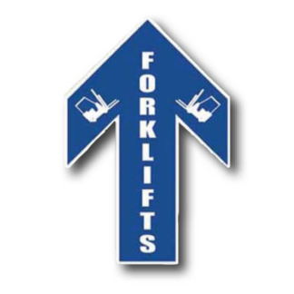 Golvmarkering Arrow Forklifts