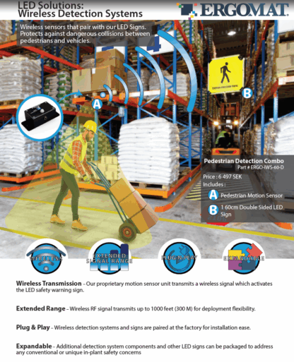 Led-skylt med sensor - Bild 2