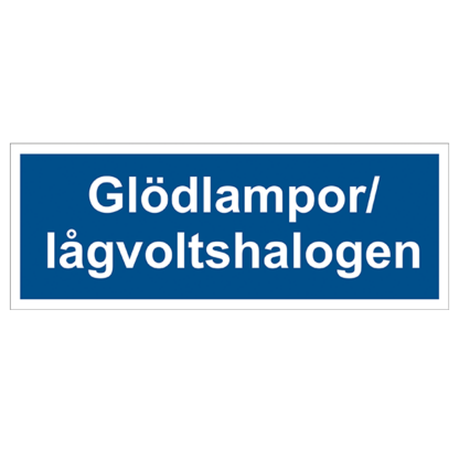 Glödlampor Lågvoltshalogen