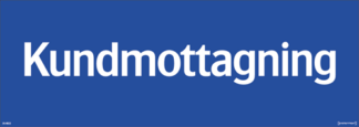 Kundmottagning