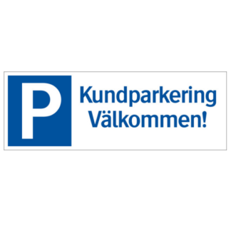 Kundparkering Välkommen
