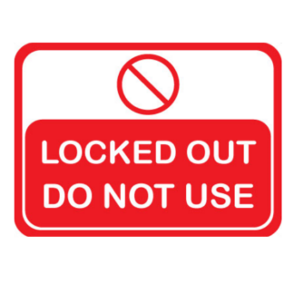Golvmarkering Locked out