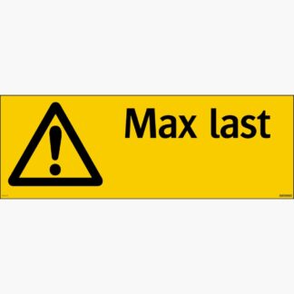 Varning Max last