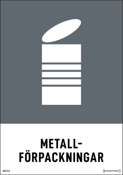 Miljö Metallförpackningar