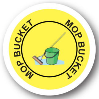 Golvmarkering Mop bucket