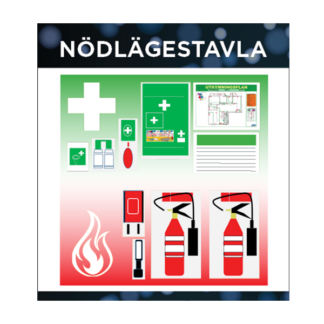 Nödlägestavla
