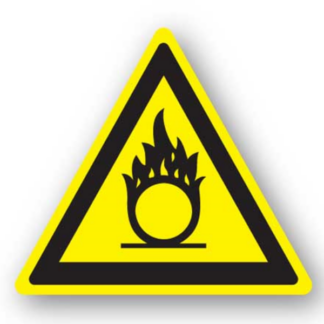 Golvmarkering Varning Oxiderande ämne
